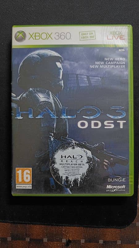 HALO 3 ODST (2 DISK) Xbox 360 0