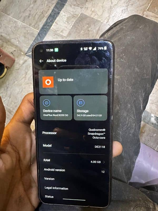 One plus N200 4/64 (GB) all ok phone 6