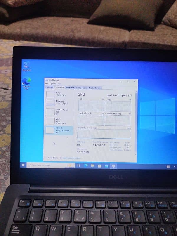 Dell laptop core i5 7th generation 8/128 No repair No paint best Cond 2