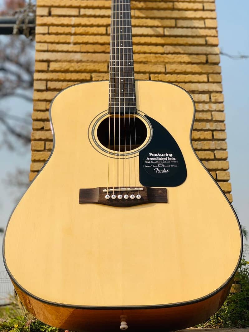 Fender CD-60 NAT-DS-V2 Manufactured in Indonesia ( Acoustic & Semi ) 9