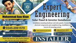 solar installation and fabrication