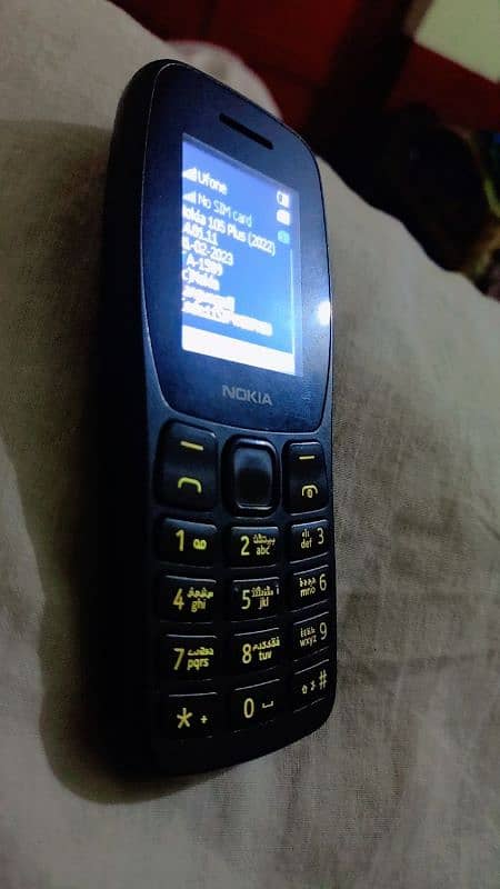 Nokia 105 plus Dual sim with multimedia apps Only Mobil ha serious cnt 8