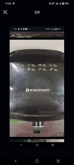 west point air fryer