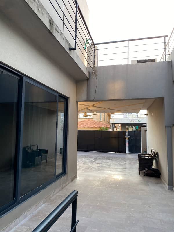 1 kanal brand fully furnished house rent in phase 5 bahria town Rawalpindi. 5