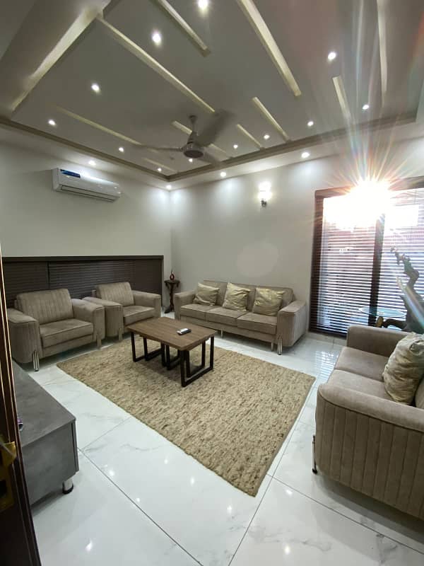 1 kanal brand fully furnished house rent in phase 5 bahria town Rawalpindi. 30