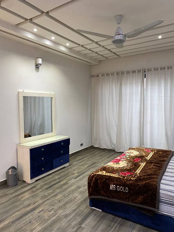 1 kanal brand fully furnished house rent in phase 5 bahria town Rawalpindi. 34