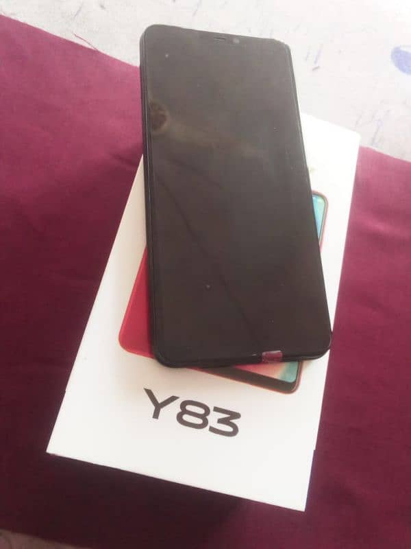 10 by 10 condition box open vivo y 83 model 6ram 128 memory 0