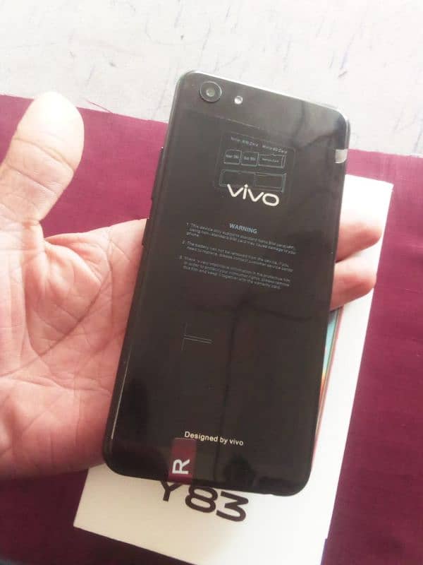 10 by 10 condition box open vivo y 83 model 6ram 128 memory 2