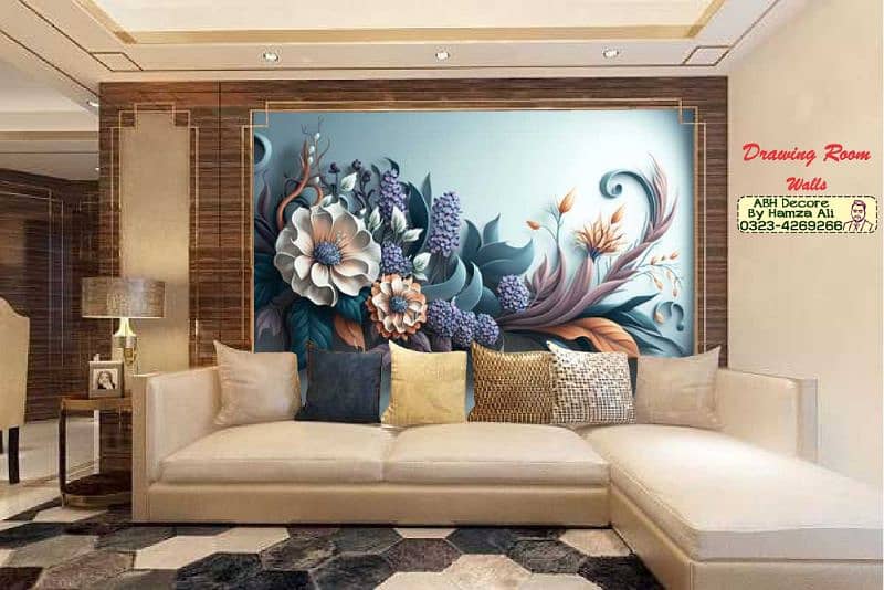 3D wall Mural 7