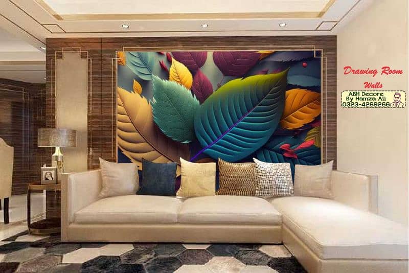 3D wall Mural 8