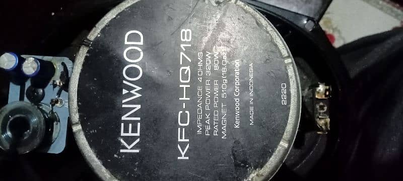 Kenwood 718 woofers 2