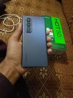 infinix hot50pro+ with all accessories