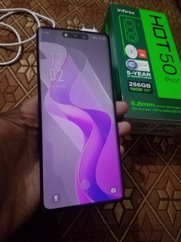 infinix hot50pro+ with all accessories 7