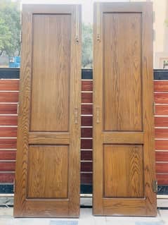 wood Door for sale 7’11 height width 2.4 inches pure ash Wood (oak]