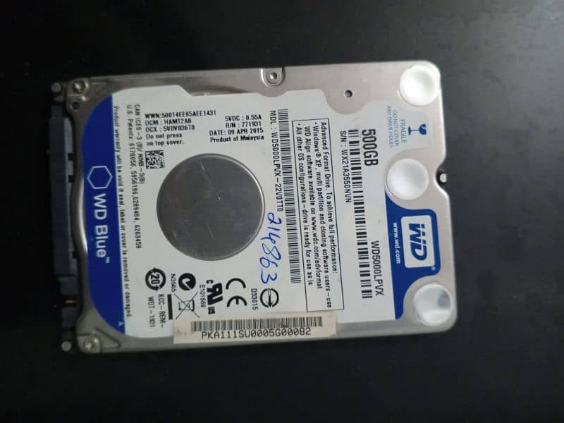 500gb Laptop hard drive 0