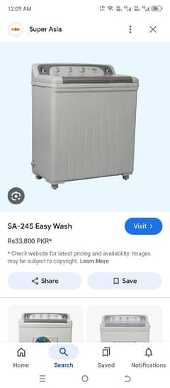 super aisa sa. 245 easy wash