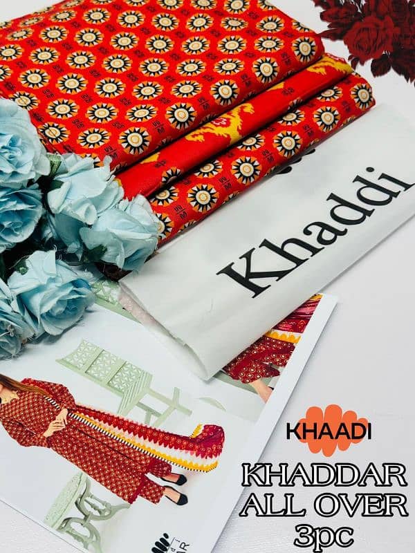 Khaadi: SAPPHIRE * 3pc casual Winter Clothes. 6