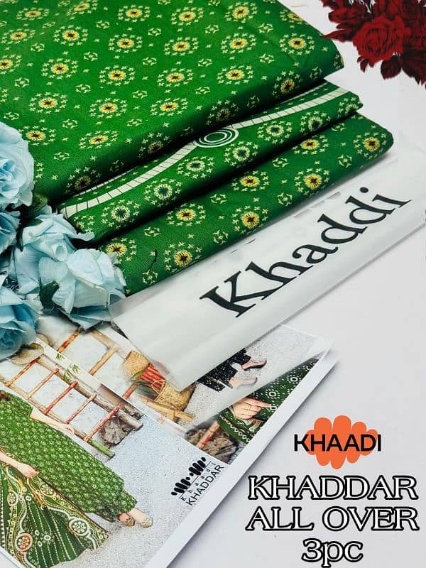 Khaadi: SAPPHIRE * 3pc casual Winter Clothes. 8