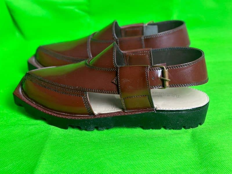 men's original leather Peshawari chapal all Pakistan delivery free 1