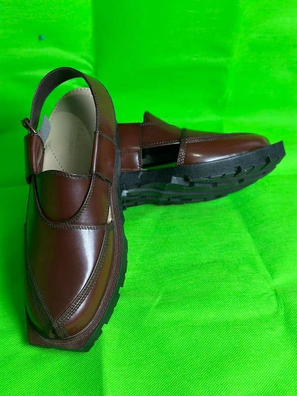 men's original leather Peshawari chapal all Pakistan delivery free 4