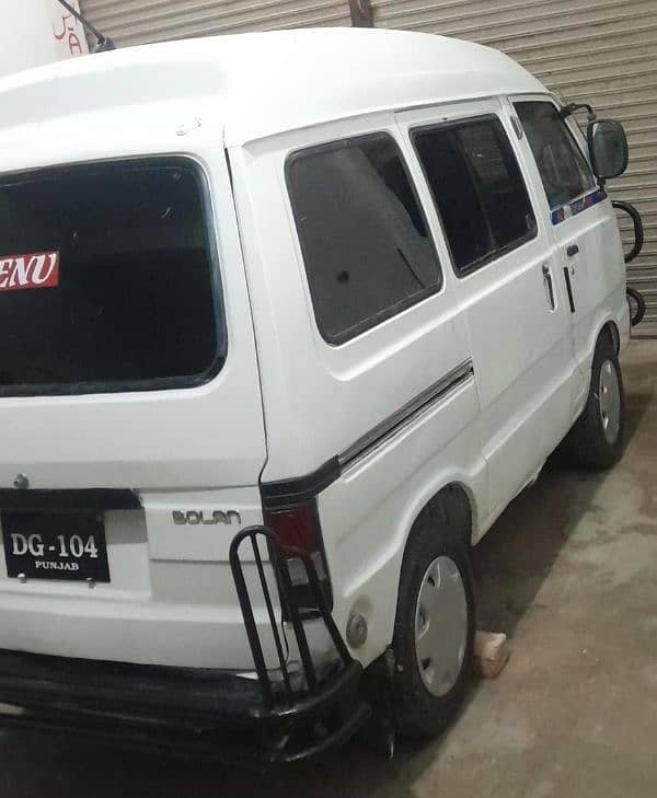 Suzuki Bolan available in Muzaffargarh City Exchange possible 7