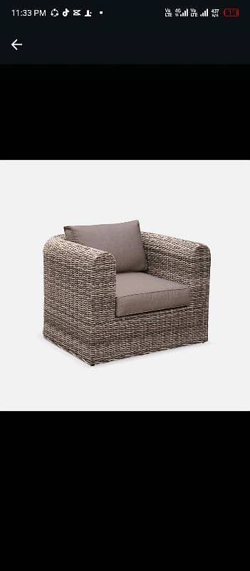 Urban style Rattqn sofa set 2