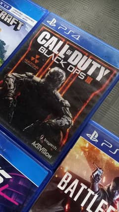 PS4 Games 2 COD Title New Condition Urgent Sale