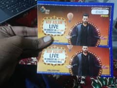 atif Aslam concert pass