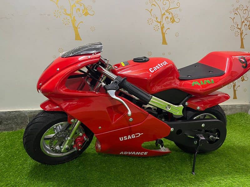 heavy bike for kids with engine 49cc 0