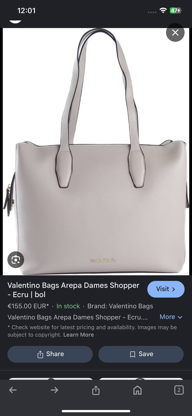 Valentino Arepa Bag 0