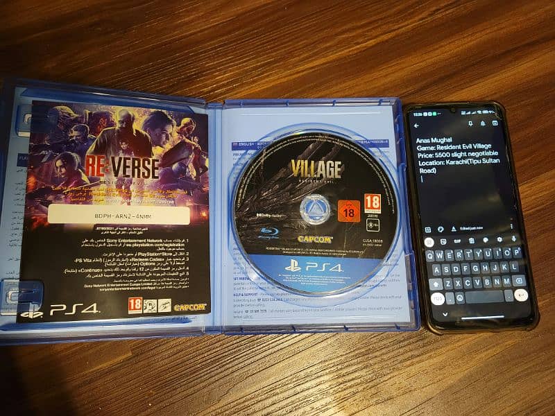 PS4 game Resident Evil Village for sale 2