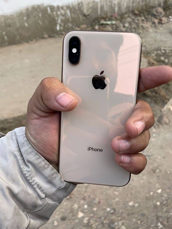 iphone XS golden clr 1