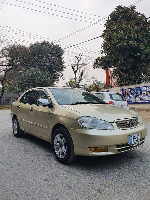 Toyota Corolla 2007 urgent sale Islamabad number. 0