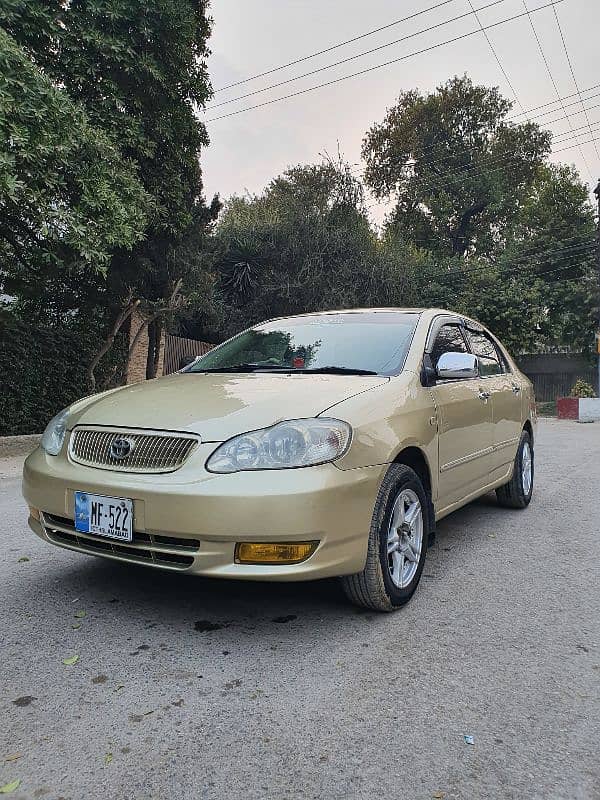 Toyota Corolla 2007 urgent sale Islamabad number. 1