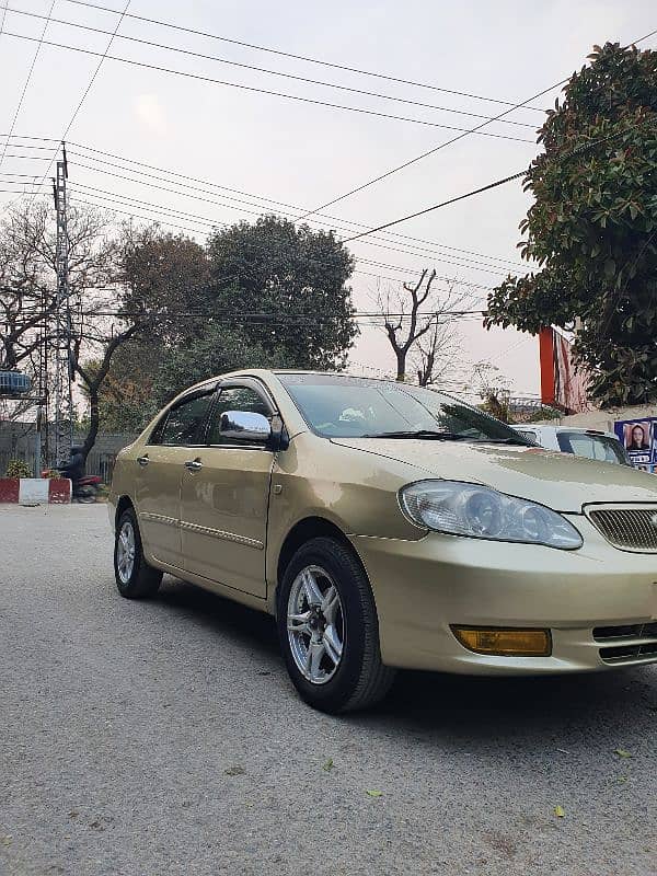 Toyota Corolla 2007 urgent sale Islamabad number. 8