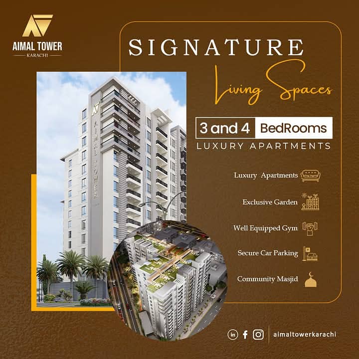 3 & 4 Bed D. D Luxury Appartment on 3.5 years Installment Plan 16