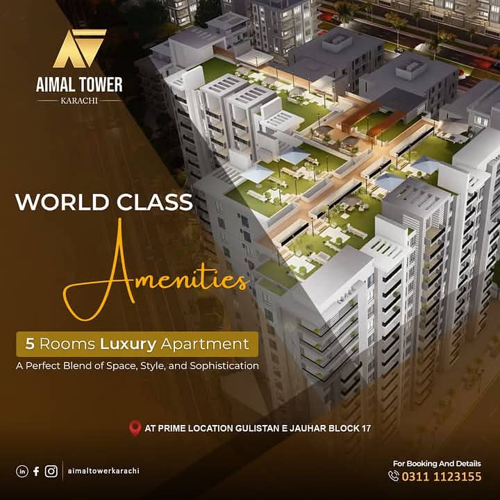 3 & 4 Bed D. D Luxury Appartment on 3.5 years Installment Plan 17