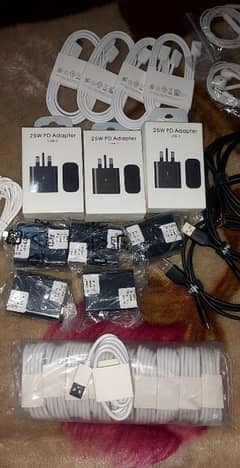 Original Chargers + Cables