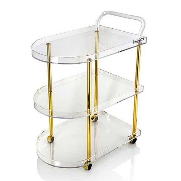 Acrylic Trolley 0