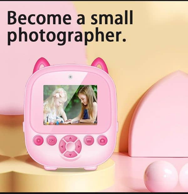 kids digital Camera instant Printer 4