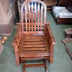 solid wood chair