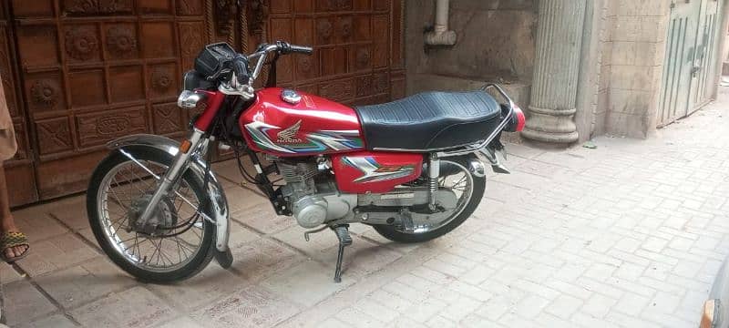 Honda CG125 2023 argent sale 2