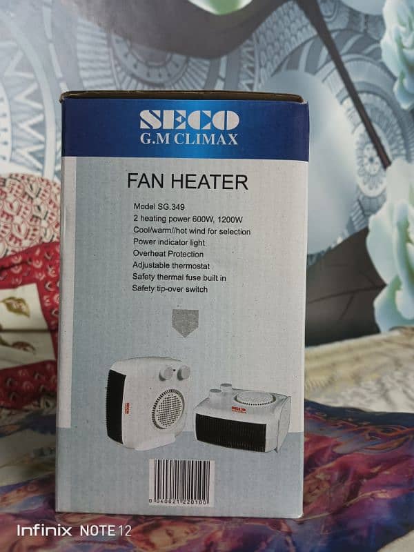 CLIMAX FAN HEATER AWWSOME 1