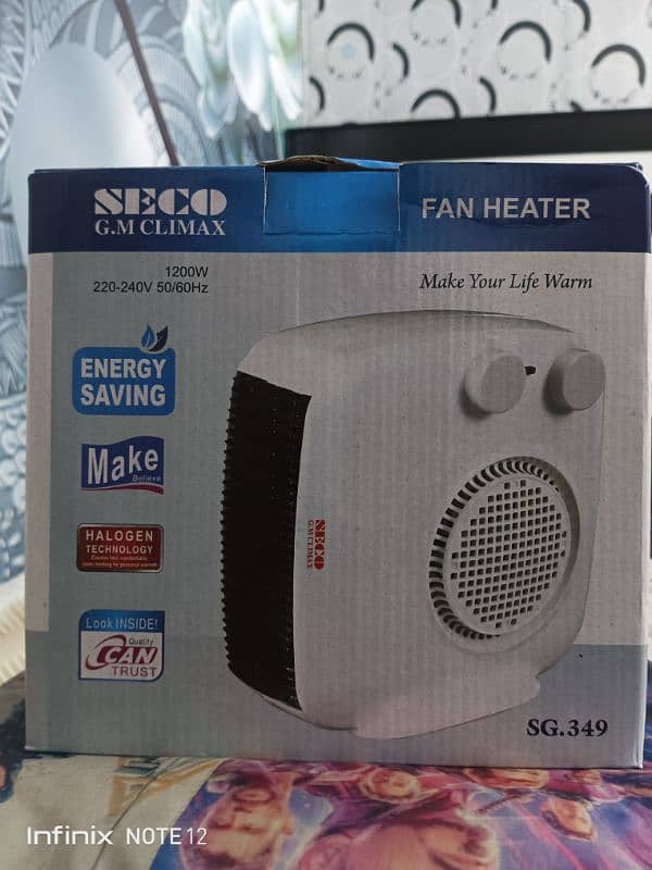 CLIMAX FAN HEATER AWWSOME 2