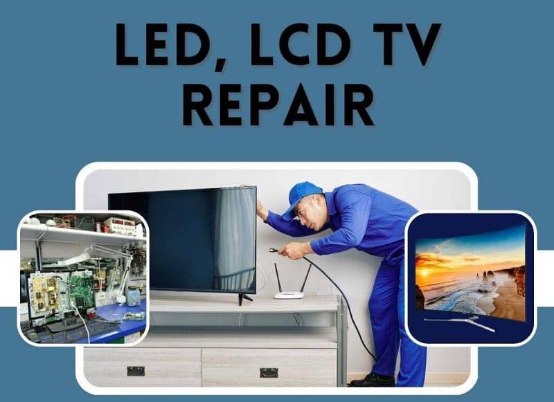 LED, LCD, Plazma Tv Repair, Automatic washing machine Repairing,Center 1