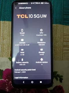 TCL 10 5G UW