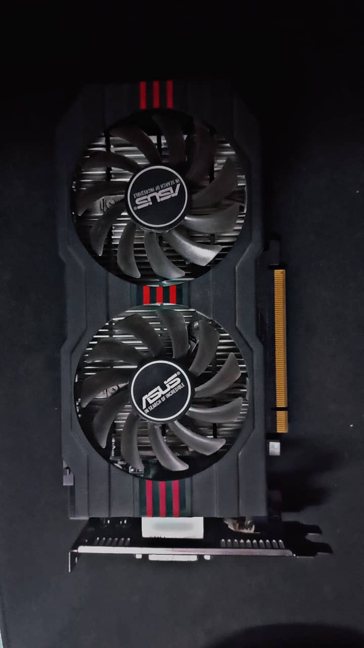 Nvidia Asus GTX 750ti 3