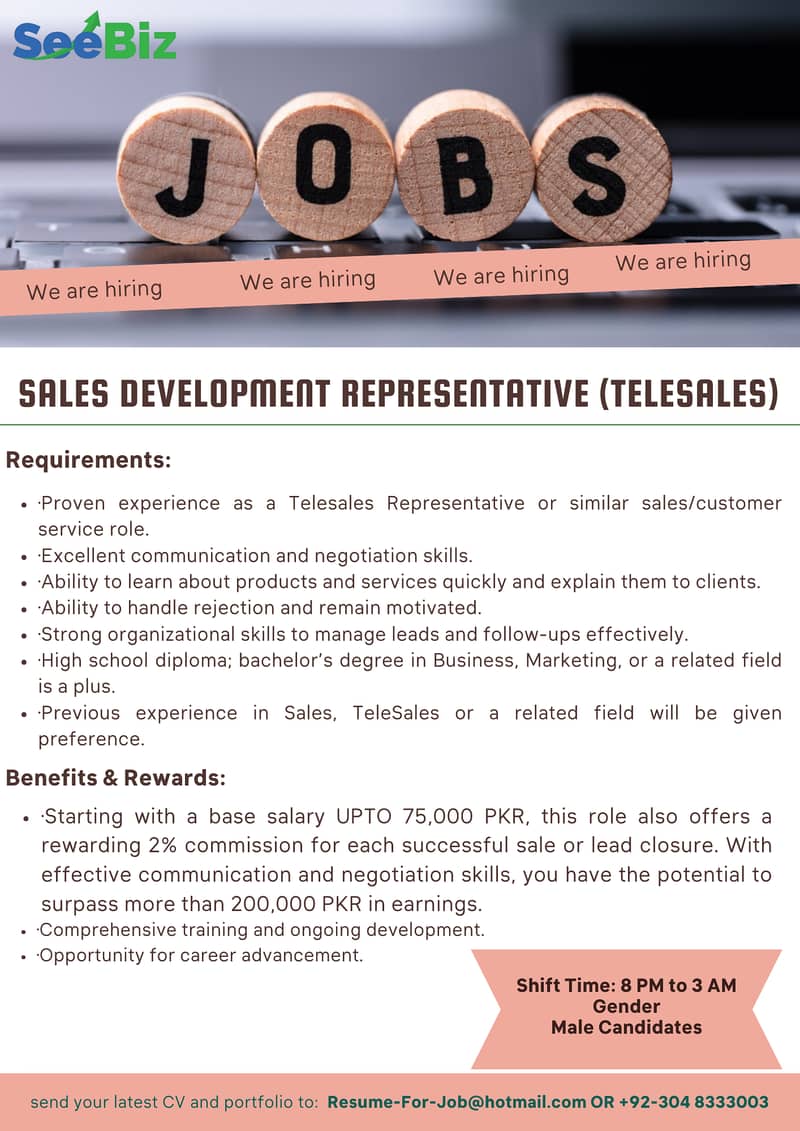 Sales Development Representative (TeleSales) 0