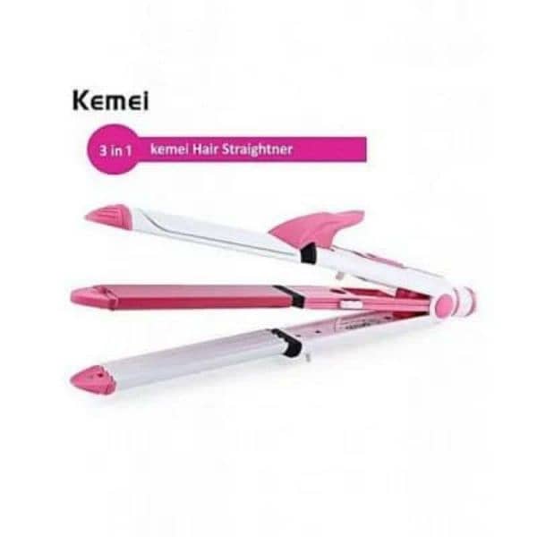 3 in 1 hair straightener roller curler 3