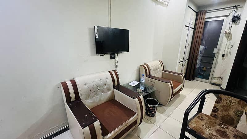 One bedroom furnished for rent gas available 0